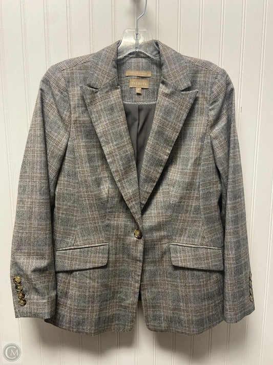 Blazer By Talbots In Plaid Pattern, Size: 6p