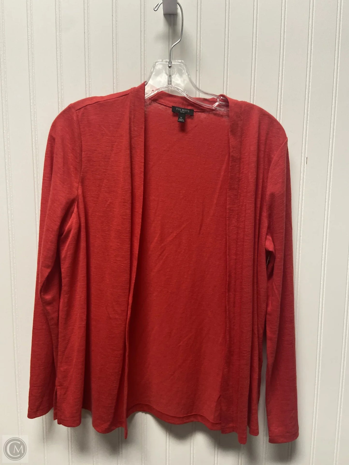 Cardigan By Talbots In Red, Size: Sp