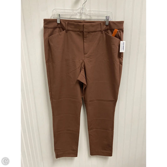 Pants Chinos & Khakis By Old Navy In Brown, Size: 16