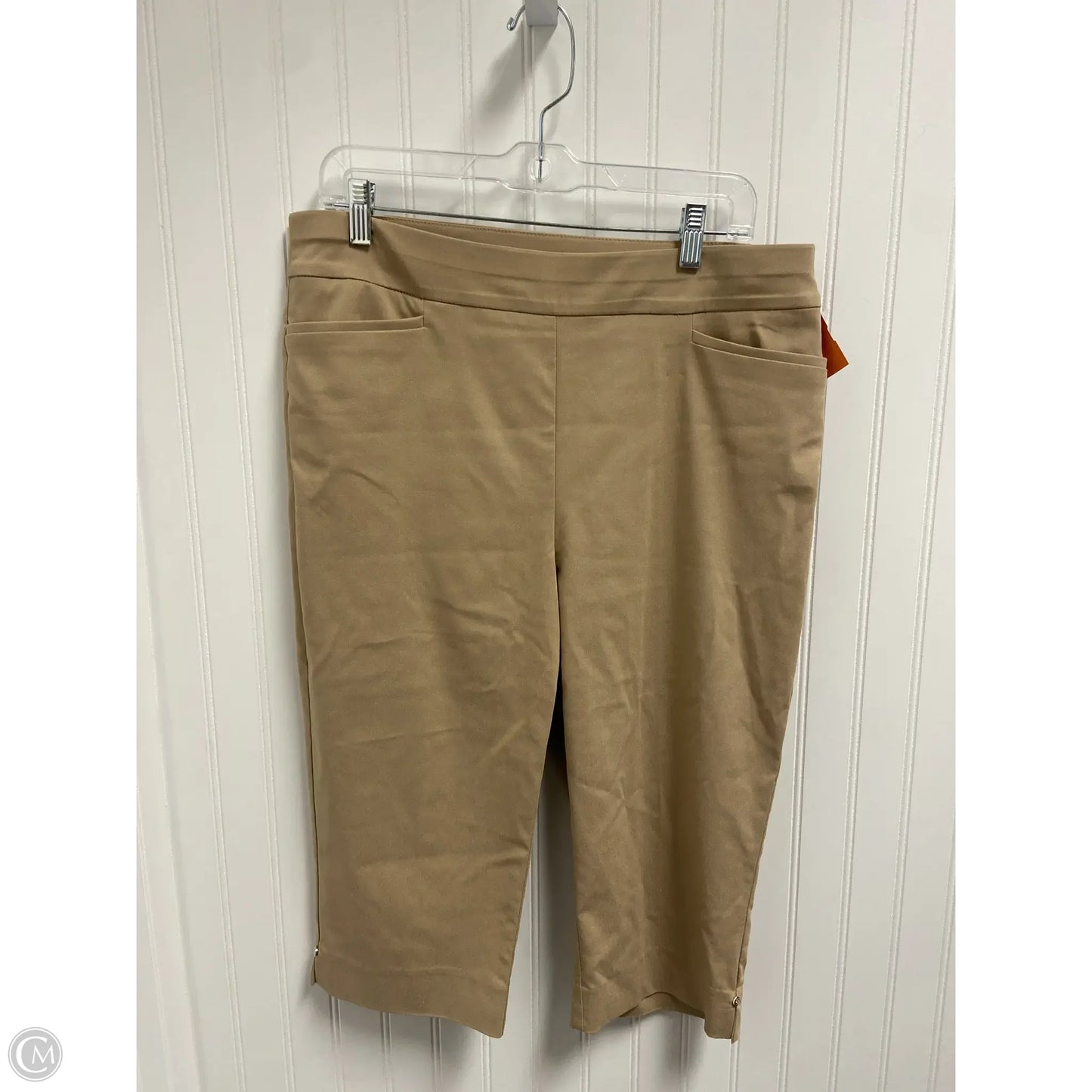 Capris By Chicos In Tan, Size: 10