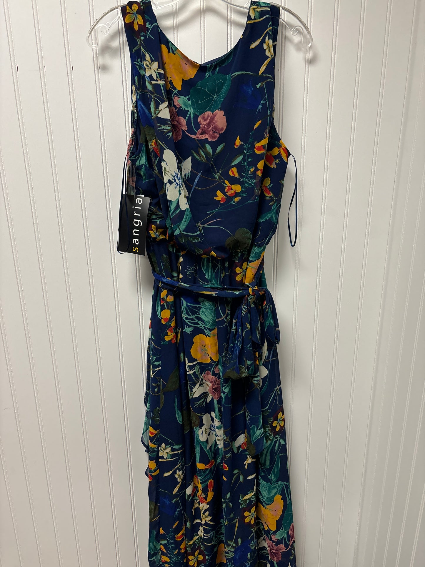 Dress Casual Maxi By Sangria In Blue, Size: Xl