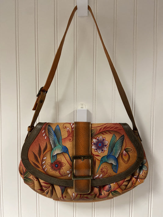 Handbag Leather By Clothes Mentor  Size: Medium