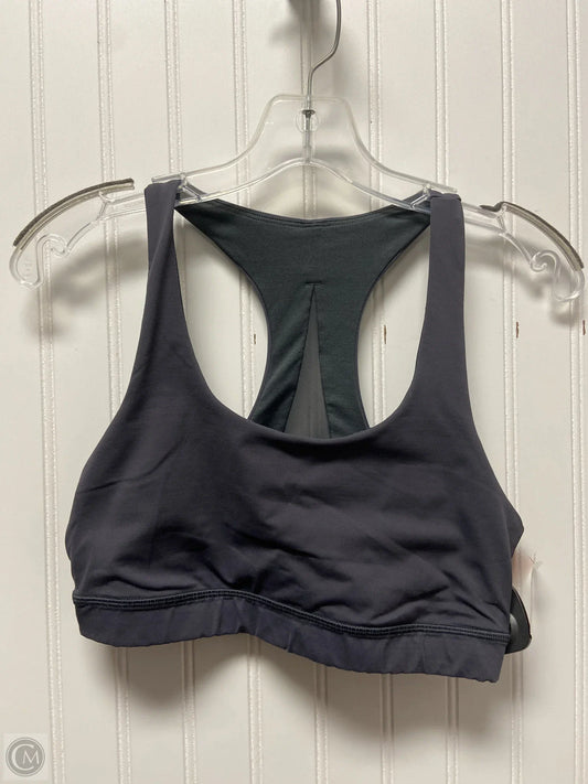 Athletic Bra By Lululemon In Grey, Size: M