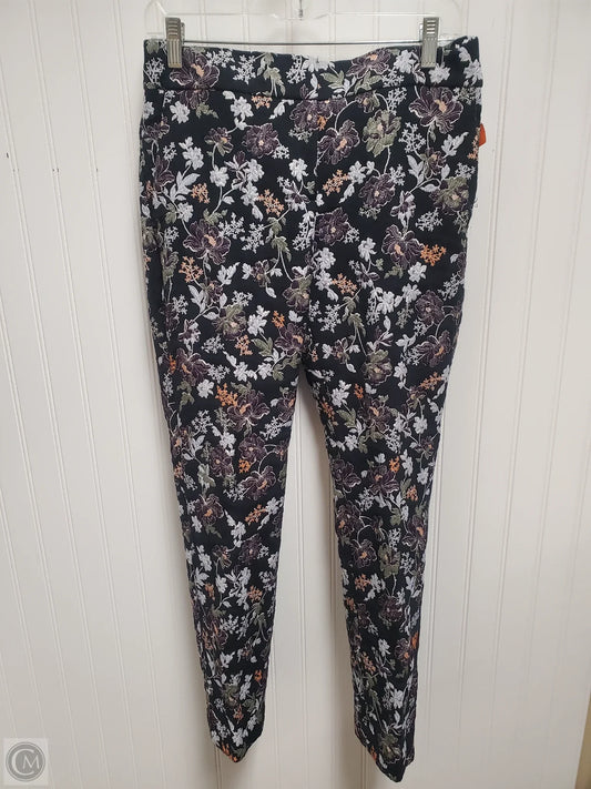 Pants Chinos & Khakis By Loft In Floral Print, Size: 4