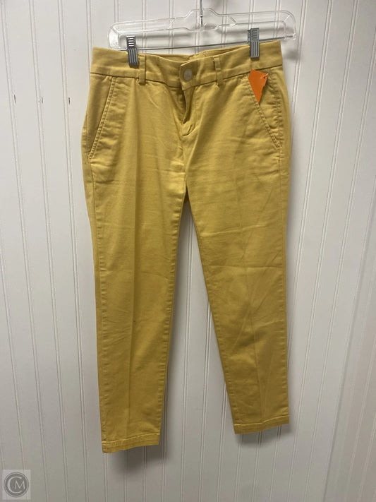 Pants Chinos & Khakis By Loft In Yellow, Size: 0