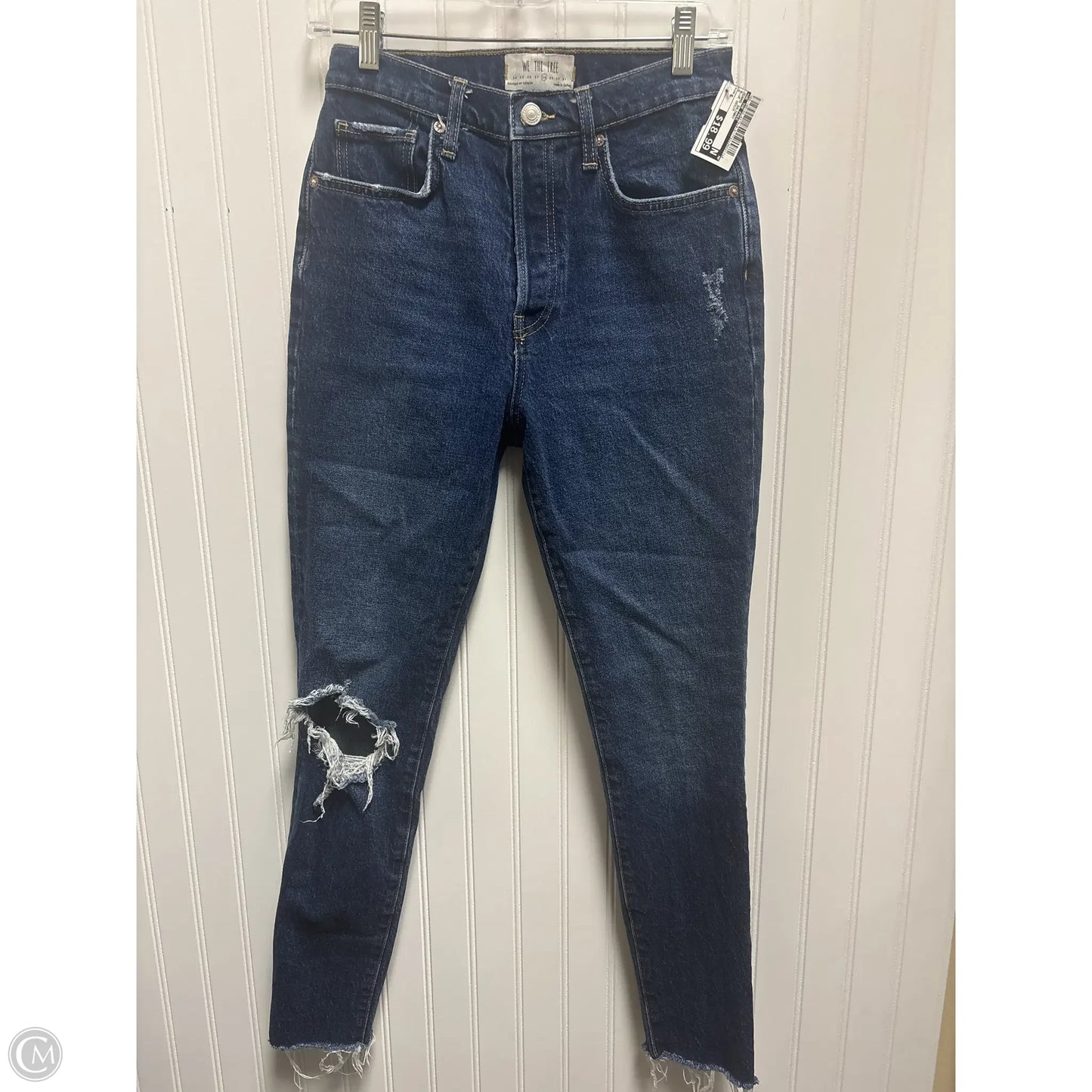 Jeans Skinny By We The Free In Blue Denim, Size: 6