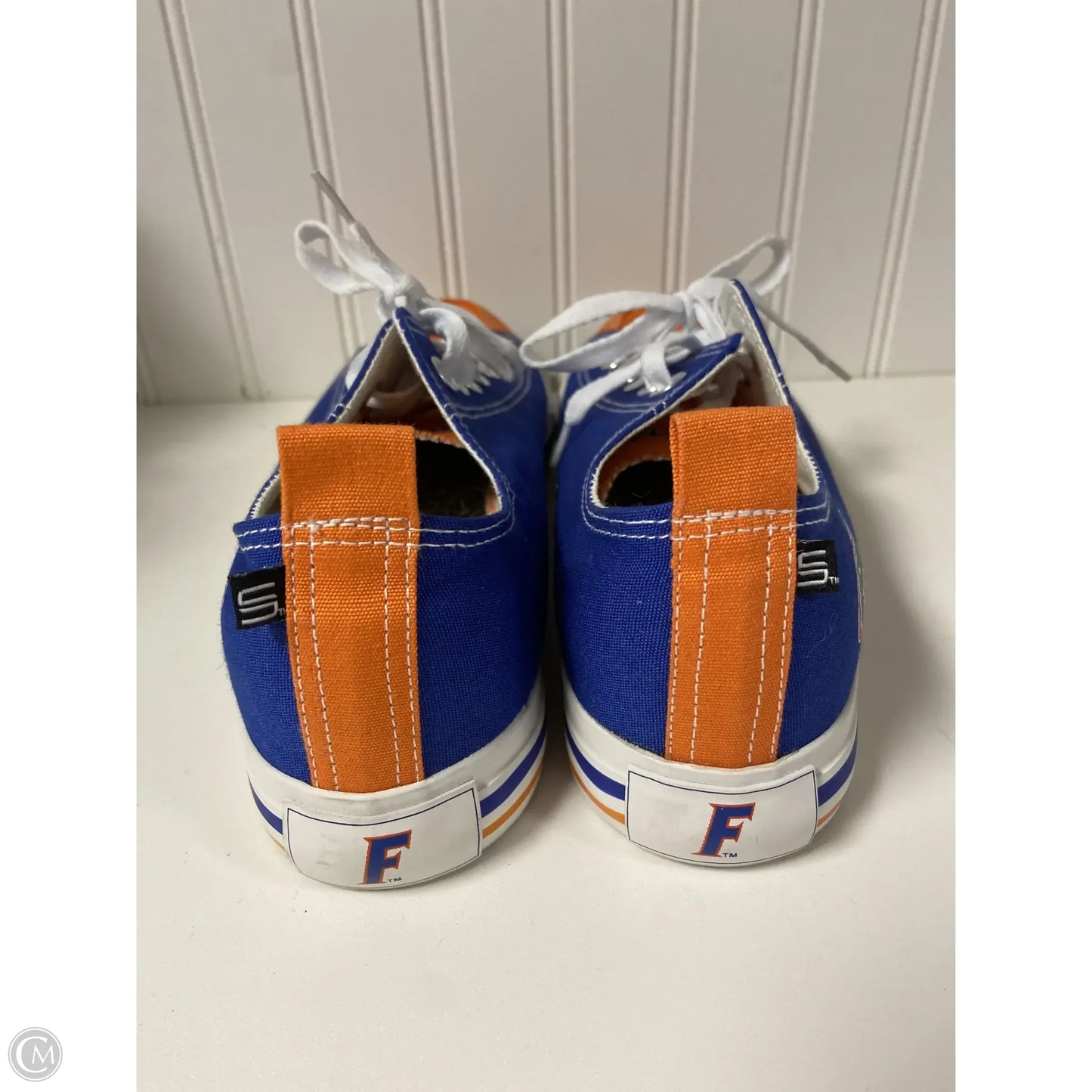 Shoes Sneakers By Clothes Mentor In Blue & Orange, Size: 11