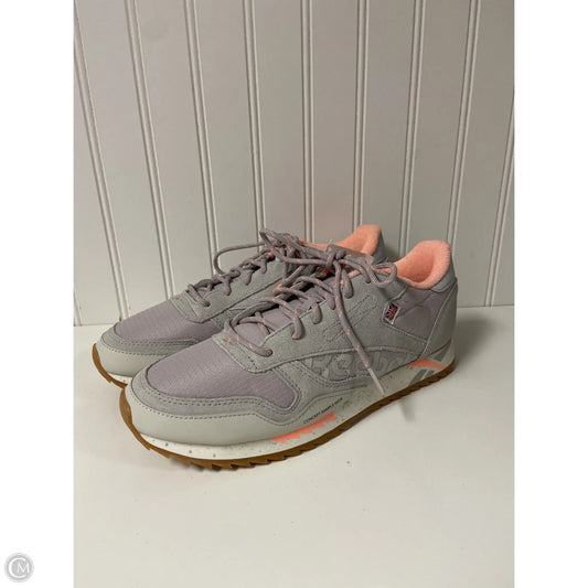 Shoes Athletic By Reebok In Grey, Size: 9.5