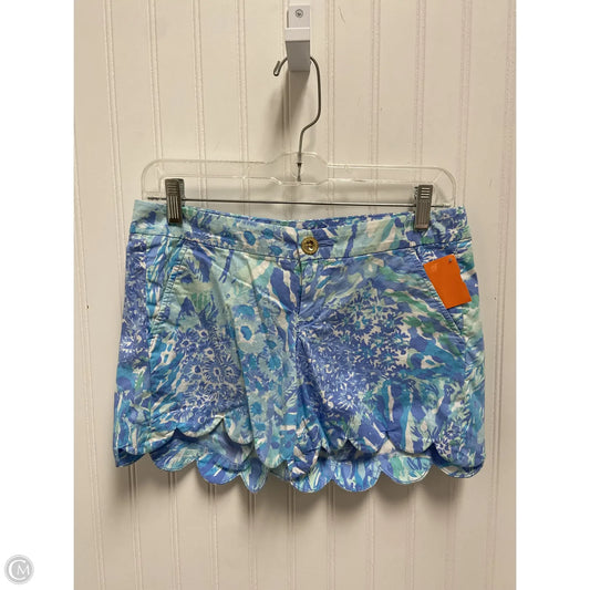 Shorts Designer By Lilly Pulitzer In Blue, Size: 0