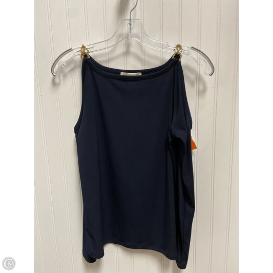 Top Long Sleeve By Michael By Michael Kors In Navy, Size: S