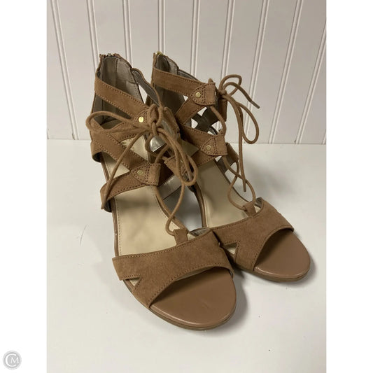 Sandals Heels Block By Circus By Sam Edelman In Brown, Size: 8