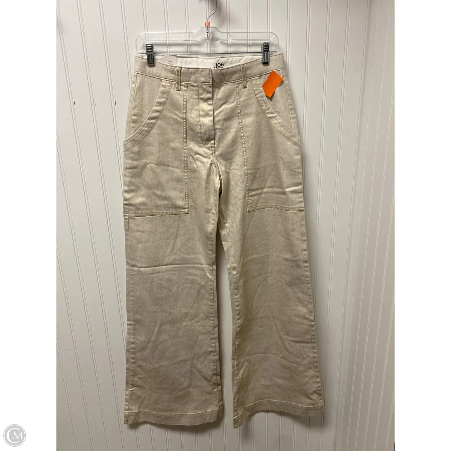 Jeans Flared By Joe Fresh In Gold, Size: 4