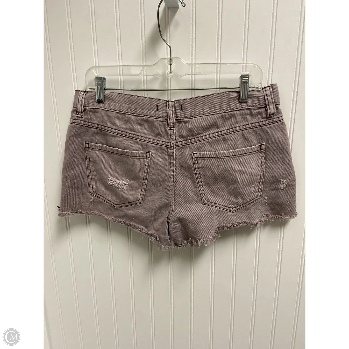 Shorts By Free People In Purple Denim, Size: 6