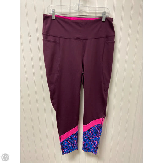 Pants Designer By Lilly Pulitzer In Purple, Size: Xl