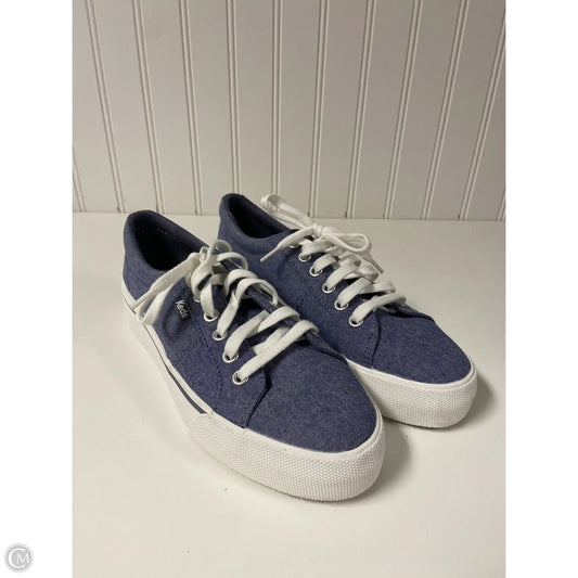 Shoes Sneakers Platform By Keds In Blue, Size: 7