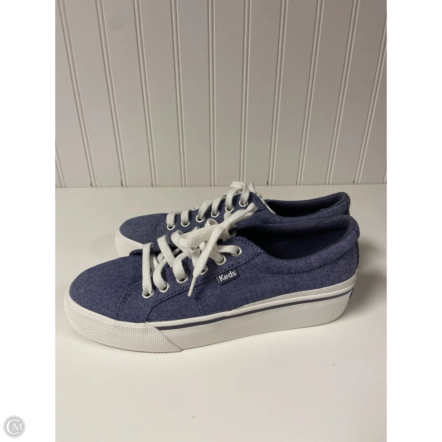 Shoes Sneakers Platform By Keds In Blue, Size: 7