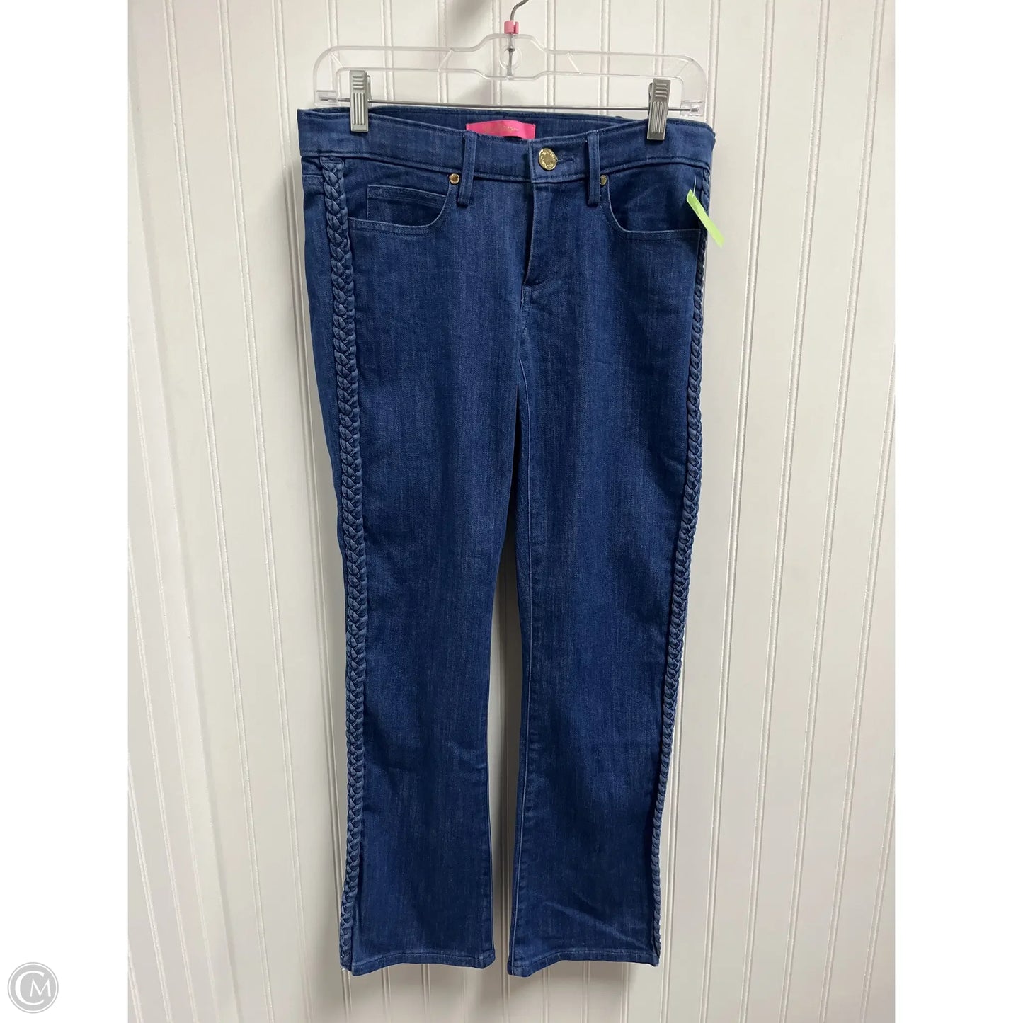 Jeans Designer By Lilly Pulitzer In Blue Denim, Size: 4