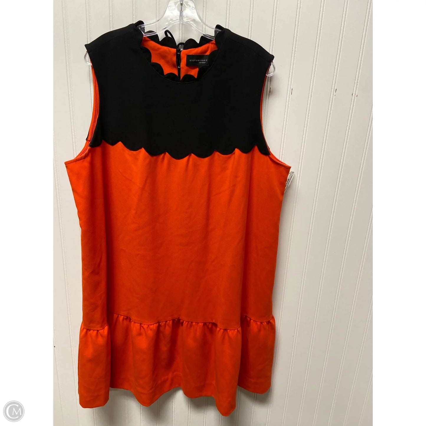 Dress Casual Short By Target-designer In Orange, Size: 2x