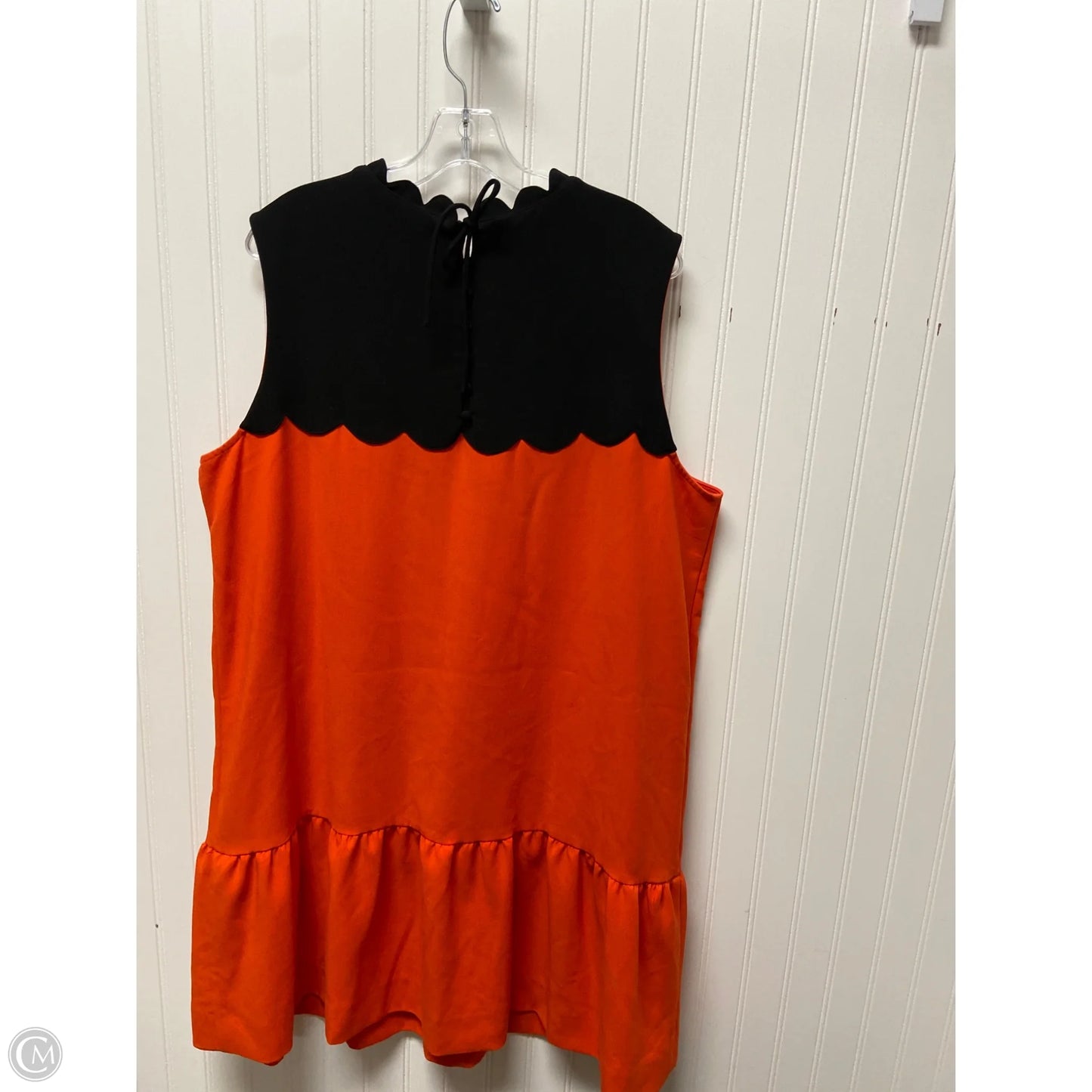 Dress Casual Short By Target-designer In Orange, Size: 2x