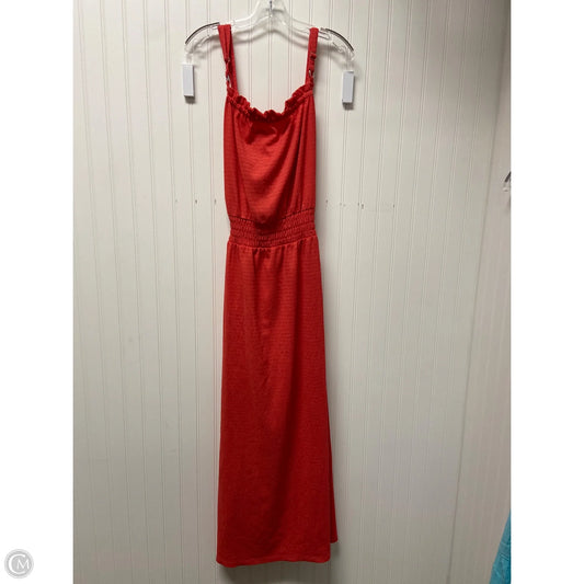 Dress Casual Maxi By Michael By Michael Kors In Red, Size: 2x