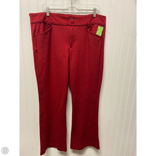 Pants Chinos & Khakis By Torrid In Red, Size: 16