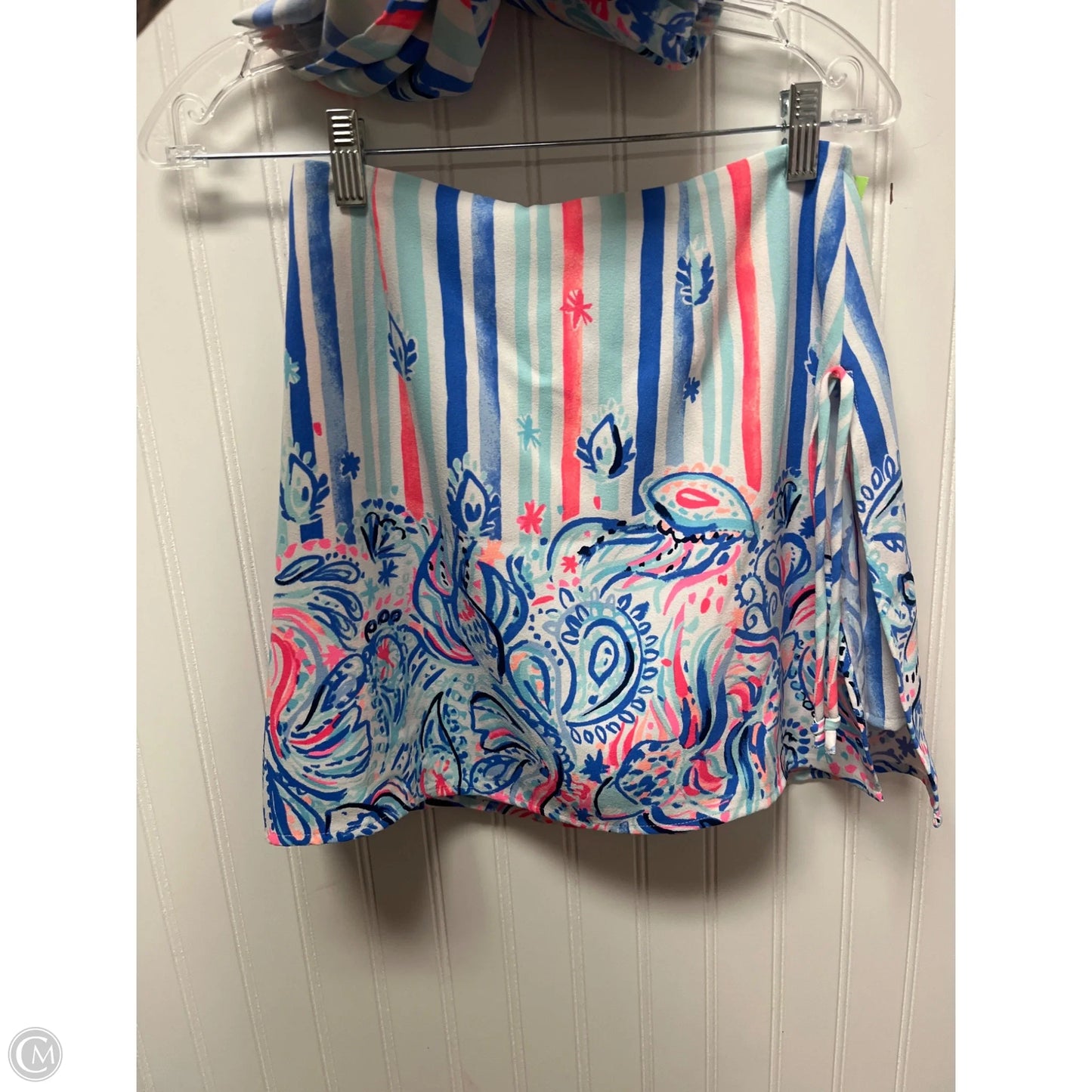 Skirt Designer By Lilly Pulitzer In Blue & Pink, Size: Xs