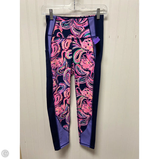 Pants Designer By Lilly Pulitzer In Blue & Pink, Size: S