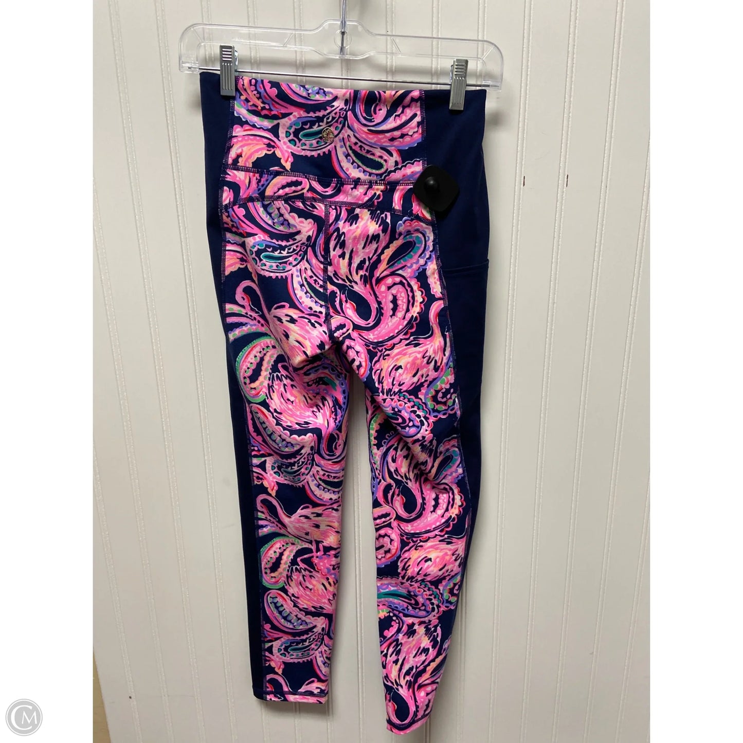Pants Designer By Lilly Pulitzer In Blue & Pink, Size: S