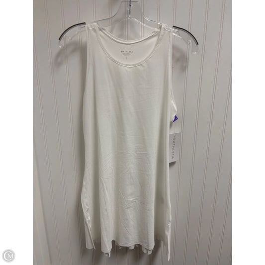 Athletic Dress By Athleta In White, Size: L