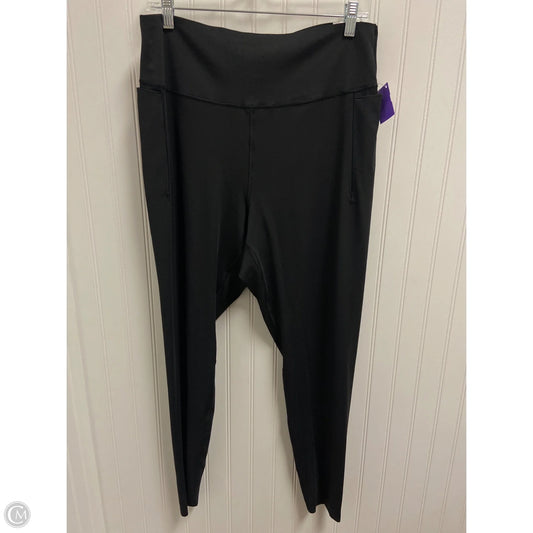 Athletic Leggings By Pink In Black, Size: 1x