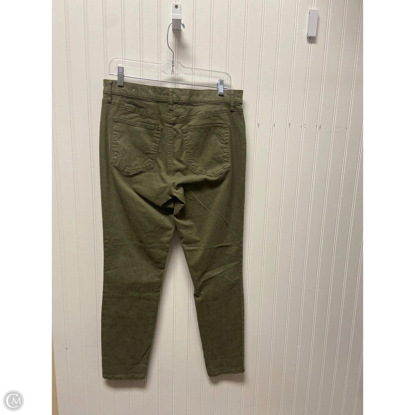 Jeans Straight By Loft In Green, Size: 8