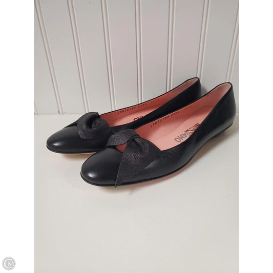 Shoes Designer By Ferragamo In Black, Size: 6.5