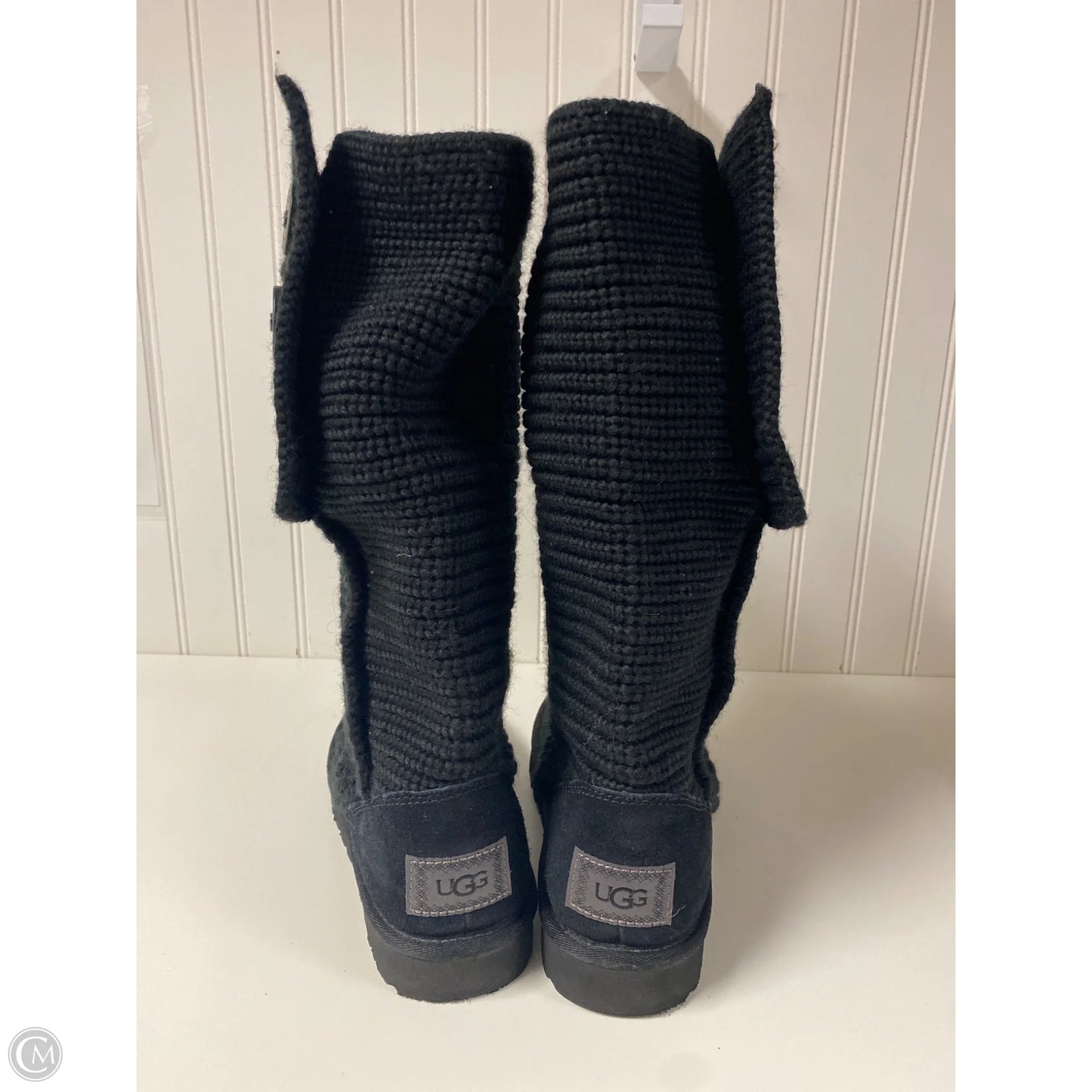 Boots Designer By Ugg In Black, Size: 7