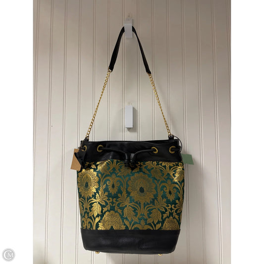Handbag Leather By Clothes Mentor, Size: Medium