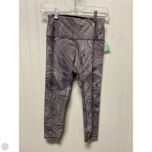 Athletic Leggings Capris By Athleta In Purple, Size: M