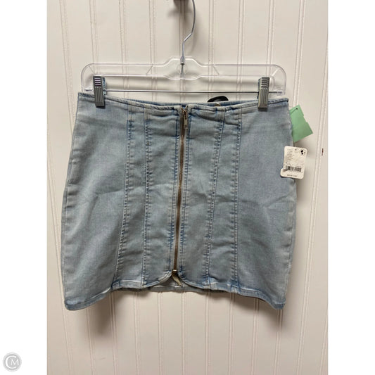 Skirt Mini & Short By We The Free In Blue Denim, Size: 6
