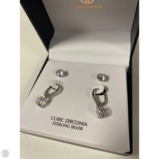 Earrings Sterling Silver By Gianni Bini, Size: 02 Piece Set
