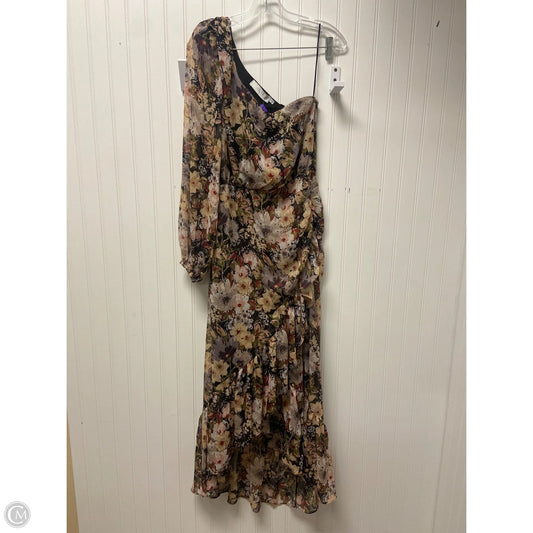 Dress Party Long By Astr The Label In Floral Print, Size: M