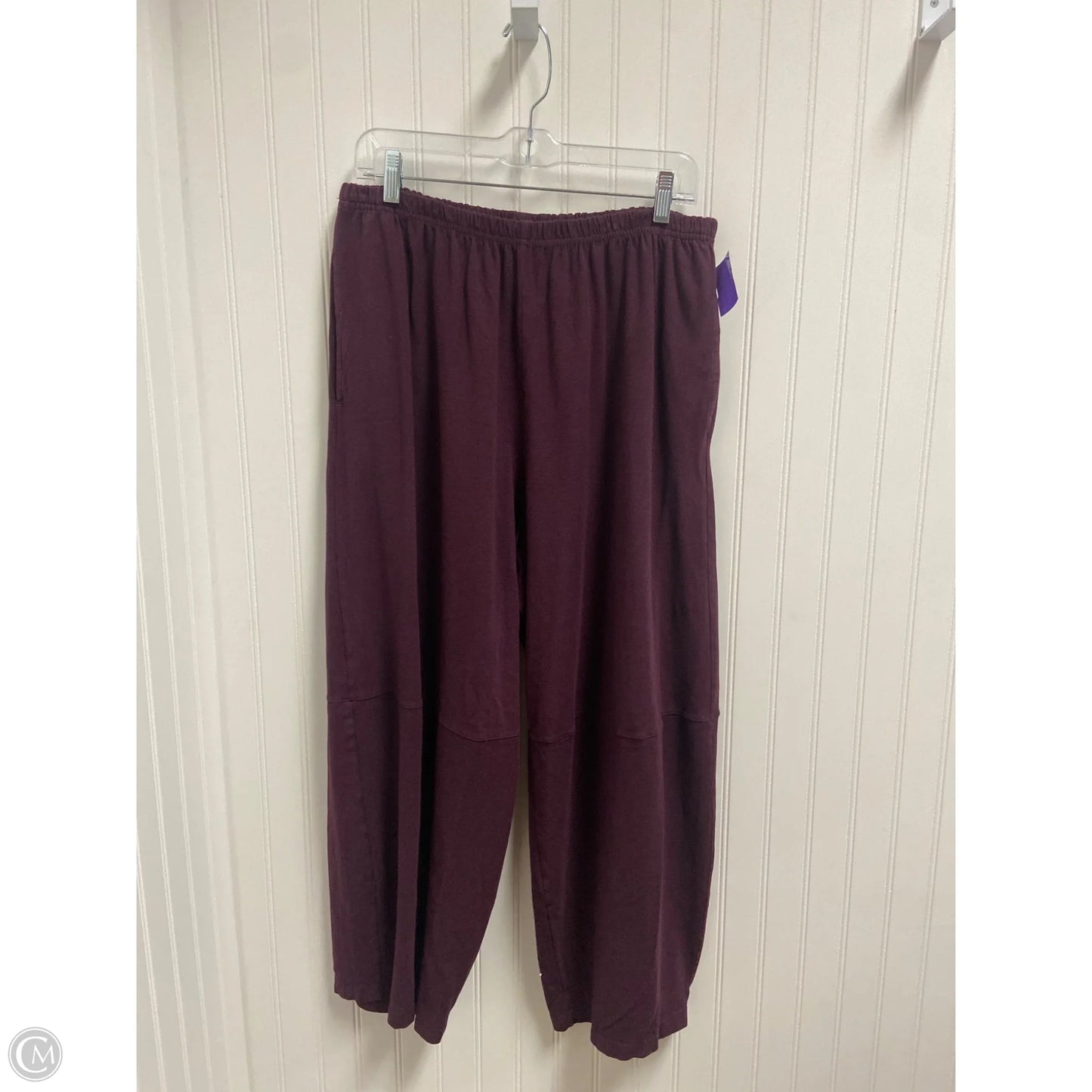 Pants Cropped By Bryn Walker In Maroon, Size: 12