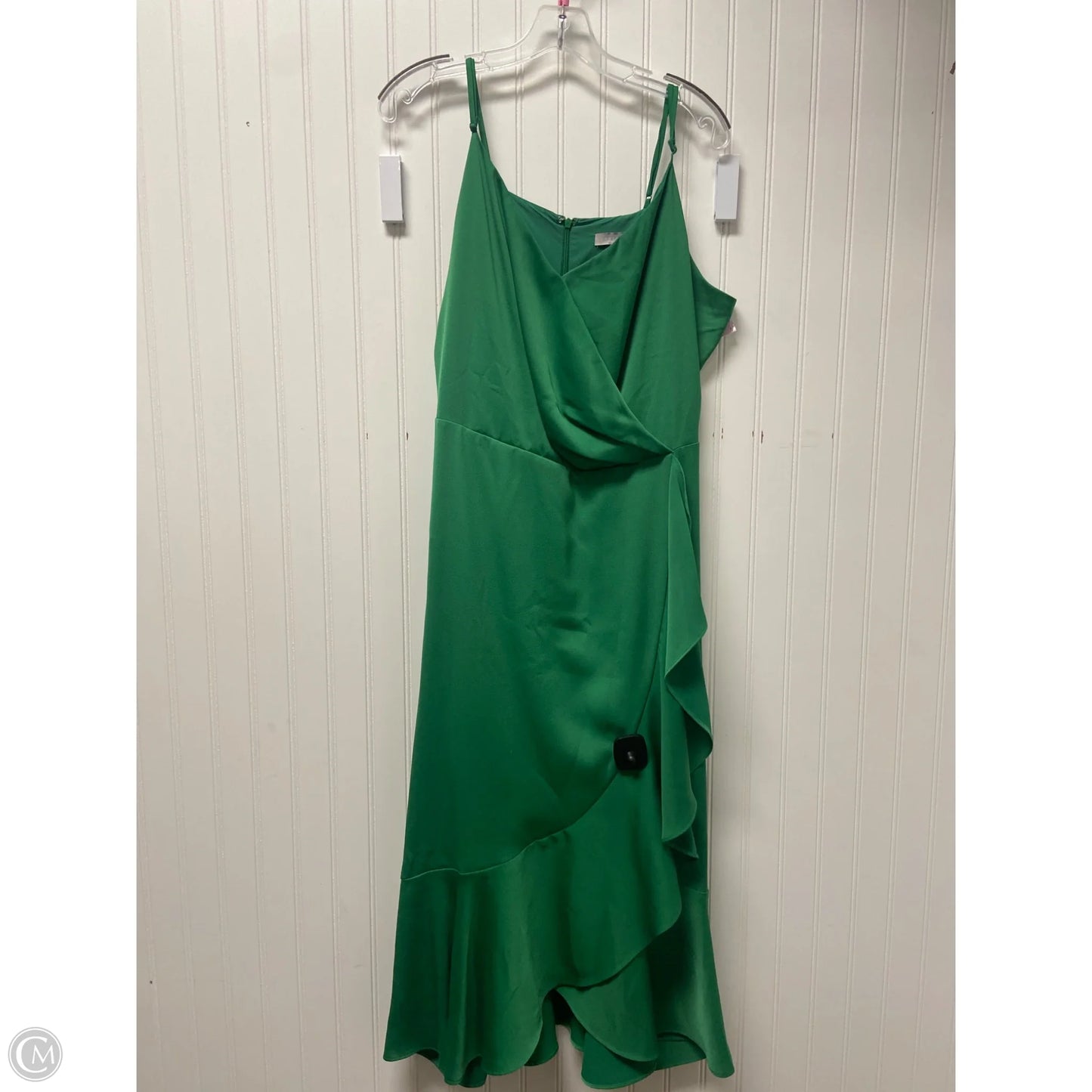 Dress Party Midi By Chelsea 28 In Green, Size: Xl