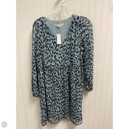 Dress Casual Short By Loft In Animal Print, Size: S