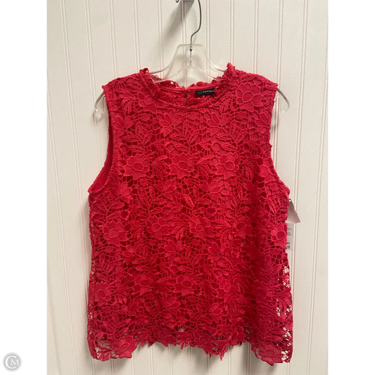 Top Sleeveless By Rafaella In Pink, Size: Mp