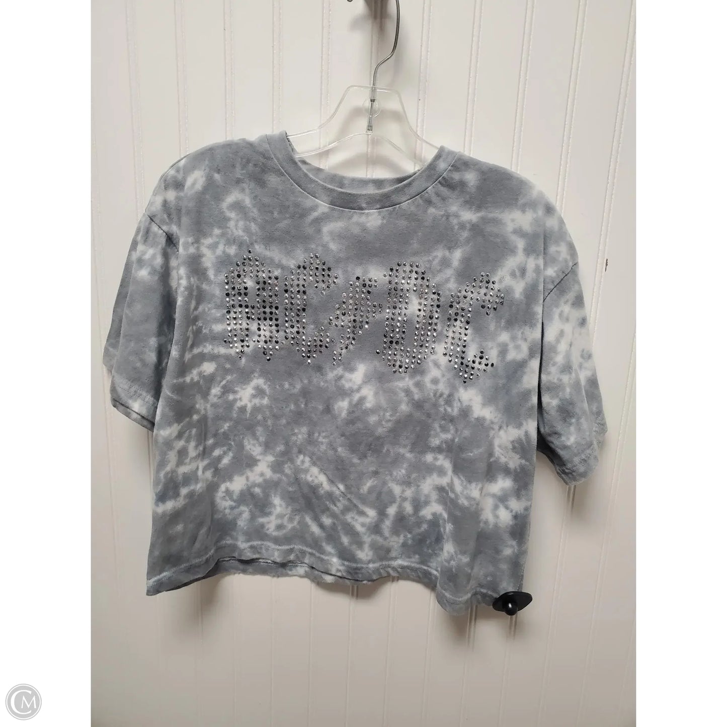 Top Short Sleeve Basic By Clothes Mentor In Tie Dye Print, Size: L