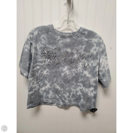 Top Short Sleeve Basic By Clothes Mentor In Tie Dye Print, Size: L