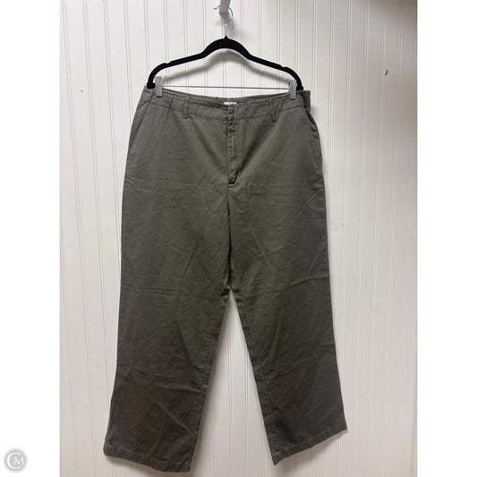 Jeans Straight By Calvin Klein In Taupe, Size: 16