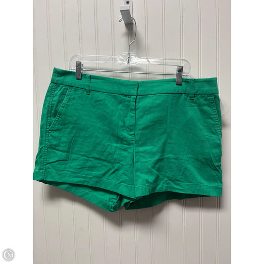 Shorts By J. Crew In Green, Size: 14