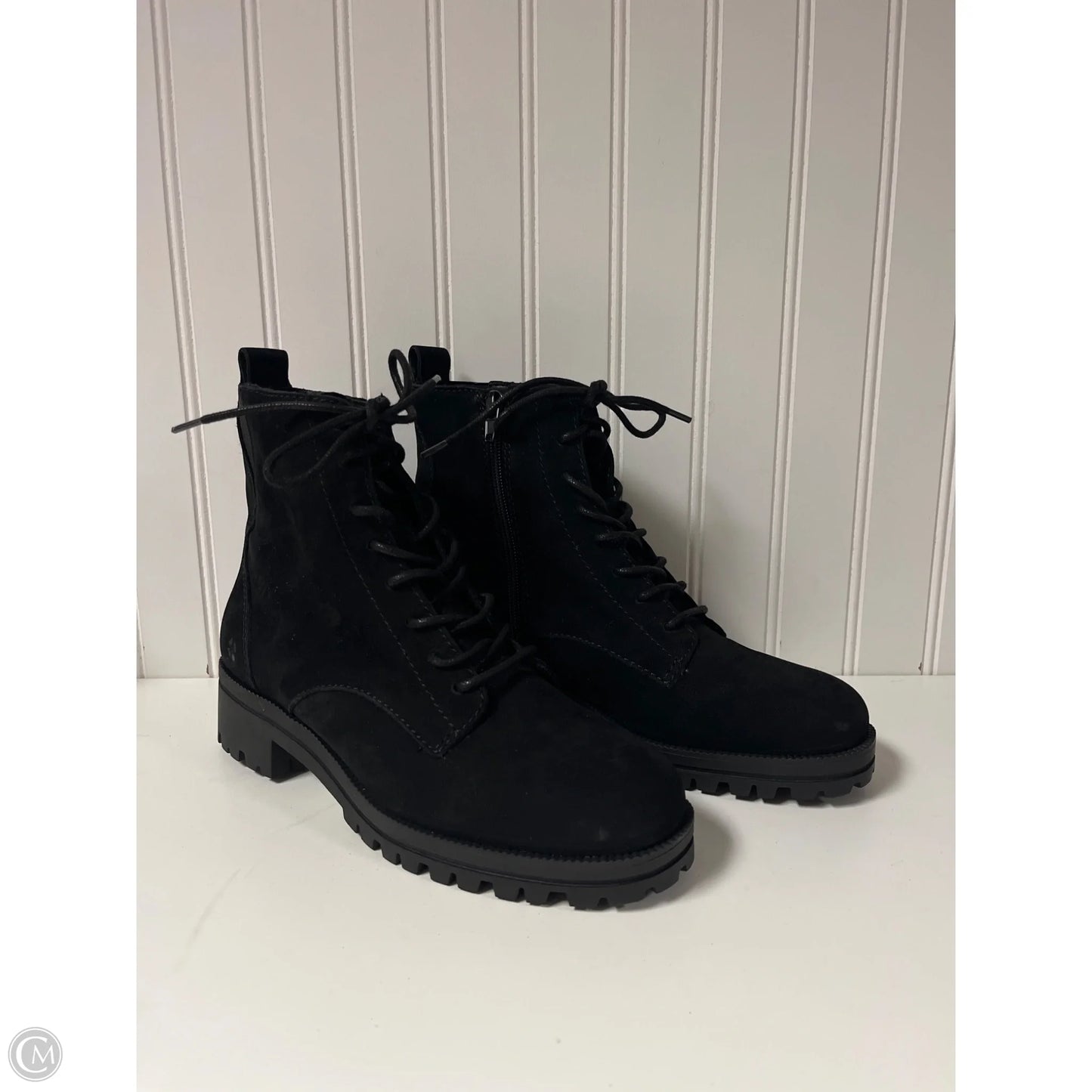 Boots Combat By Lucky Brand In Black, Size: 8