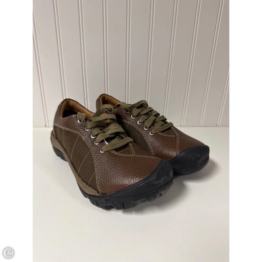Shoes Hiking By Keen In Brown, Size: 8.5