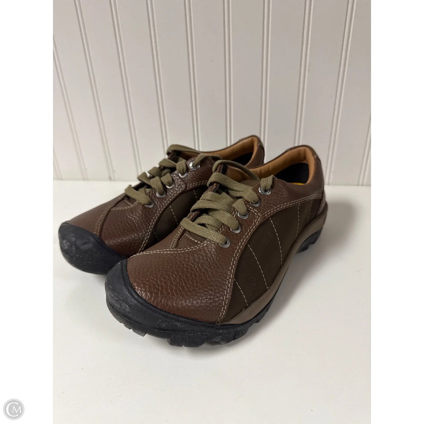 Shoes Hiking By Keen In Brown, Size: 8.5