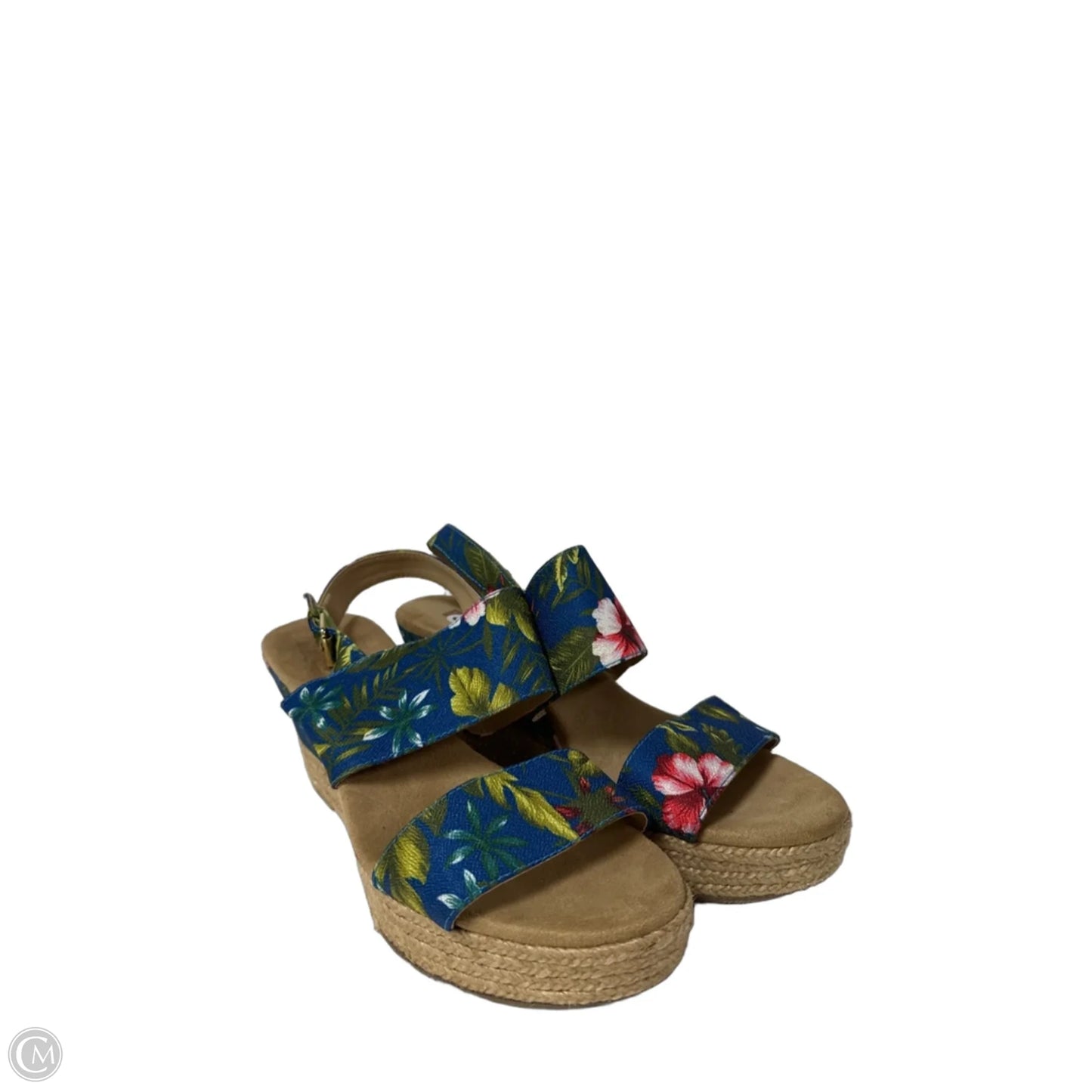 Shoes Heels Block By White Mountain In Blue, Size: 9